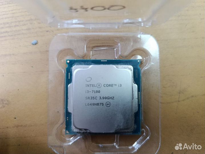 Процессор intel core i3 7100 3.9Ghz