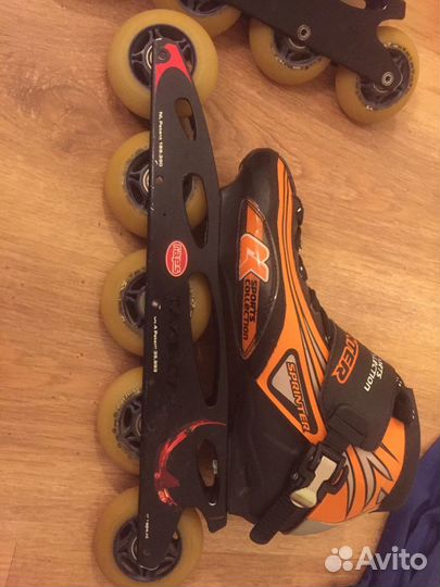 Коньки роликовые для Шорт трека