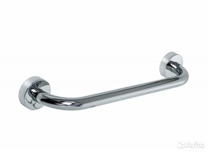 Поручень для ванной 405 мм нержавеющая сталь хром