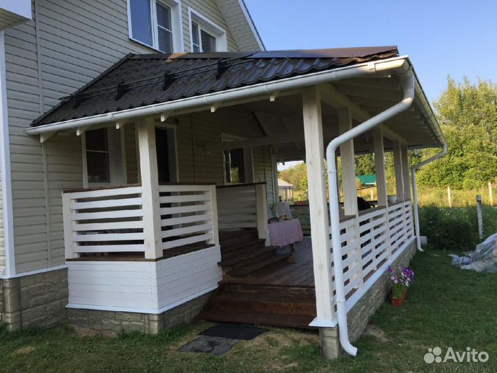 Пристройки к дому под ключ веранда терасса