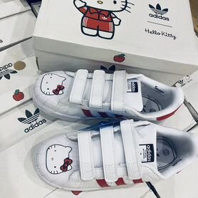 Кроссовки adidas superstar hello kitty