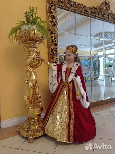Костюм королева царица 122 размер