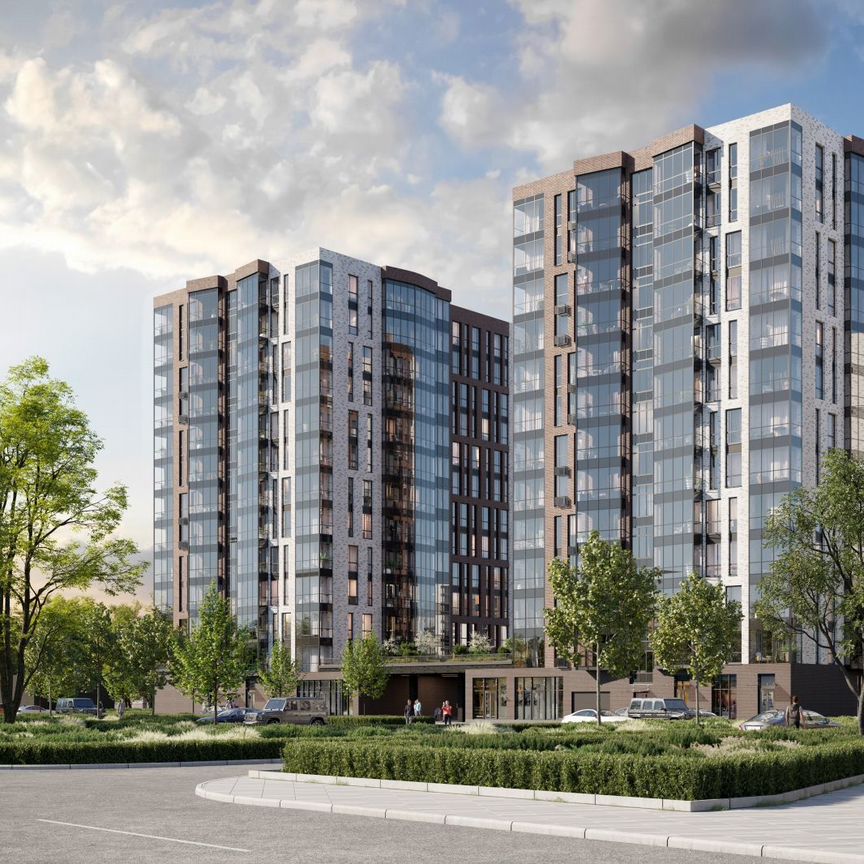 2-к. квартира, 59,4 м², 6/13 эт.