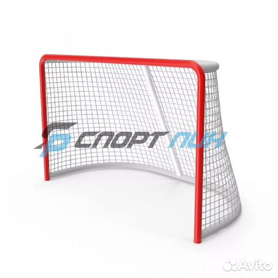 Сетка для хоккейных ворот 1 шт белая нить 2,2 мм