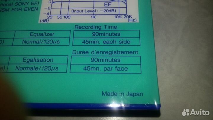 Sony EF 90 86г. (improved)