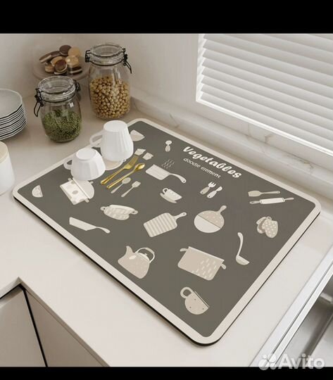Коврик для сушки посуды