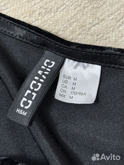 Атласный топ hm