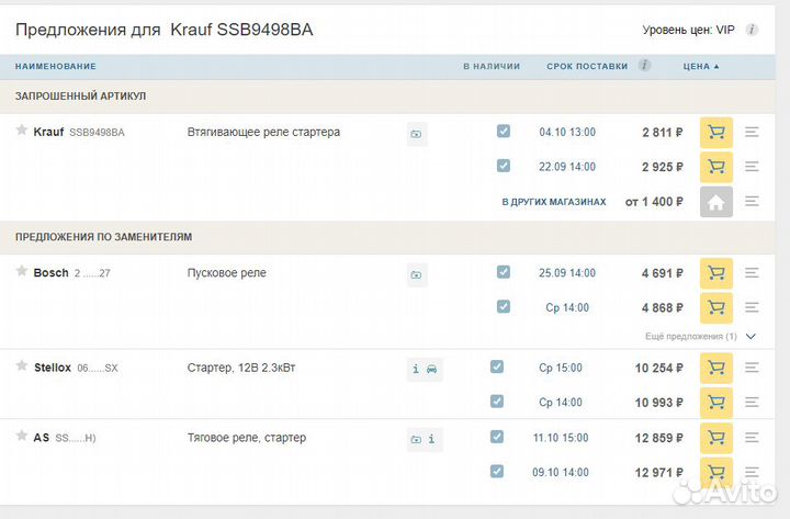Втягивающее реле стартера