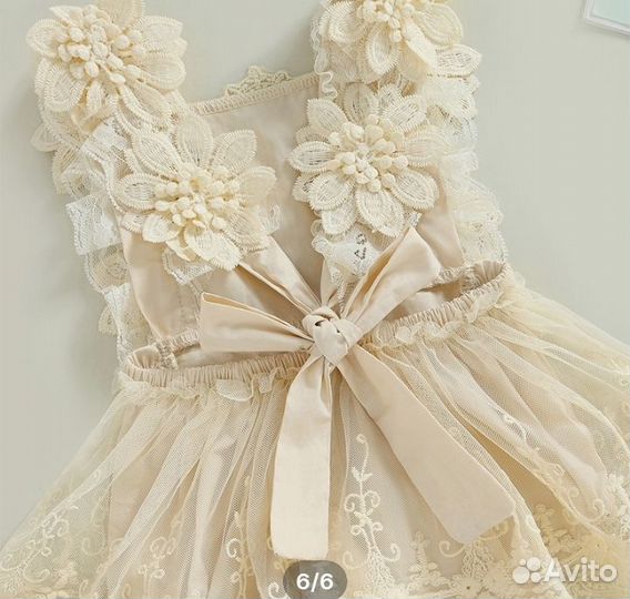 Платье боди для девочки