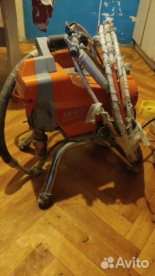 Безвоздушный окрасочный аппарат aspro