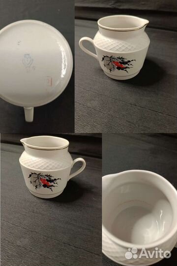 Молочник сливочник, солонки СССР