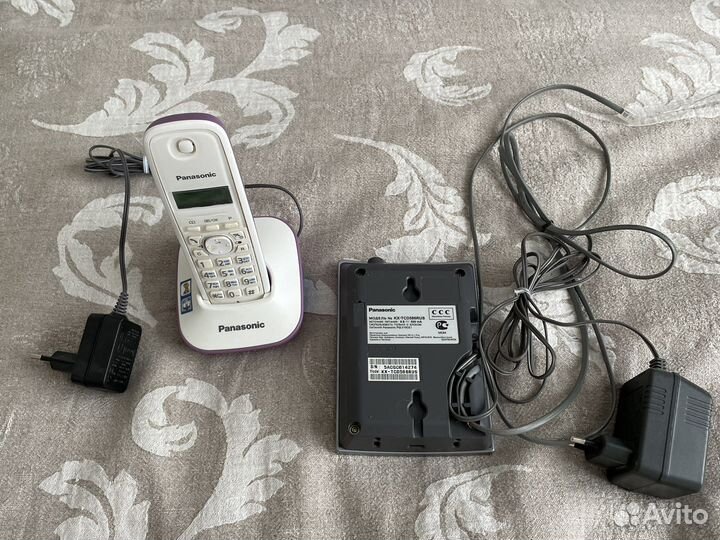 Panasonic радиотелефон и база