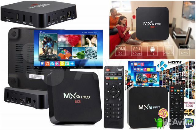 Смарт приставка TV BOX 4K
