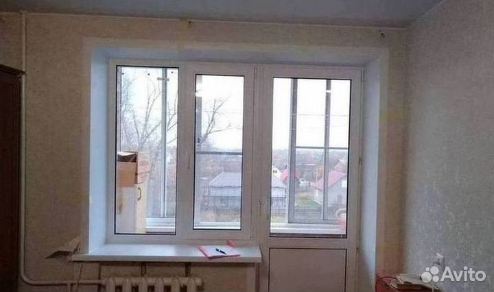 Остекление окон и балконов пвх