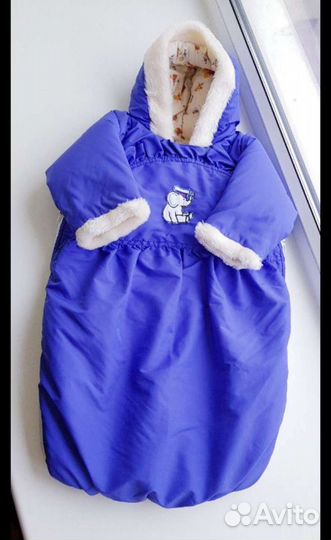 Зимний комбинезон-конверт