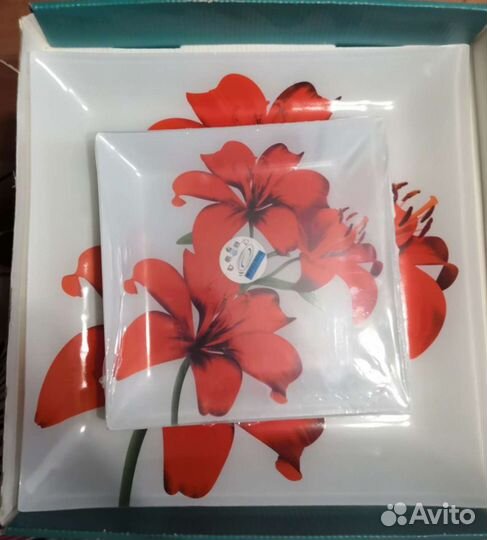 Набор десертных тарелок Royal Opal (Иран)