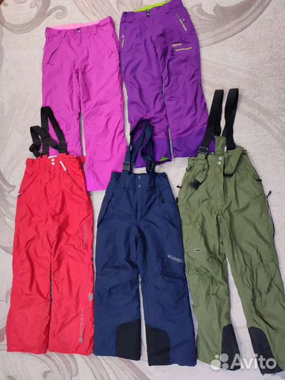 Штаны зимние горнолыжные 134-152 см