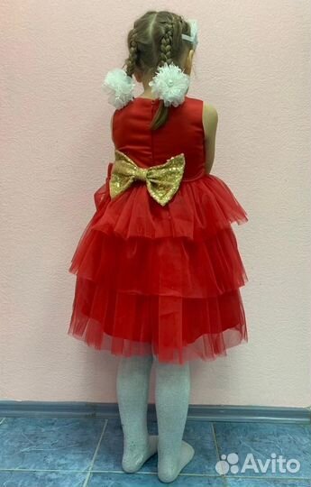 Платье для девочки размеры 92-98 и 116-122