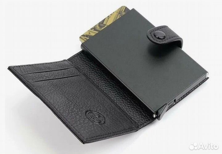 Картхолдер кредитница с rfid защитой 163-22 Black