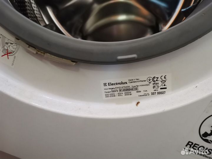 Стиральная машина Electrolux ewg 147540w разбор