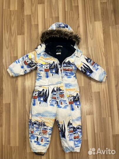 Зимний комбинезон для девочки