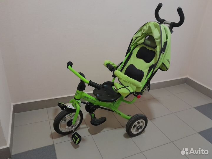 Трехколесный велосипед коляска