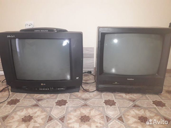Телевизоры LG и Gold Star (видеодвойка) бу
