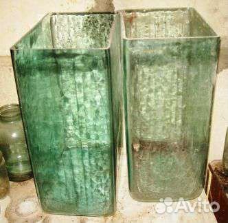 Стеклянные банки от аккумуляторн батареи/аквариум