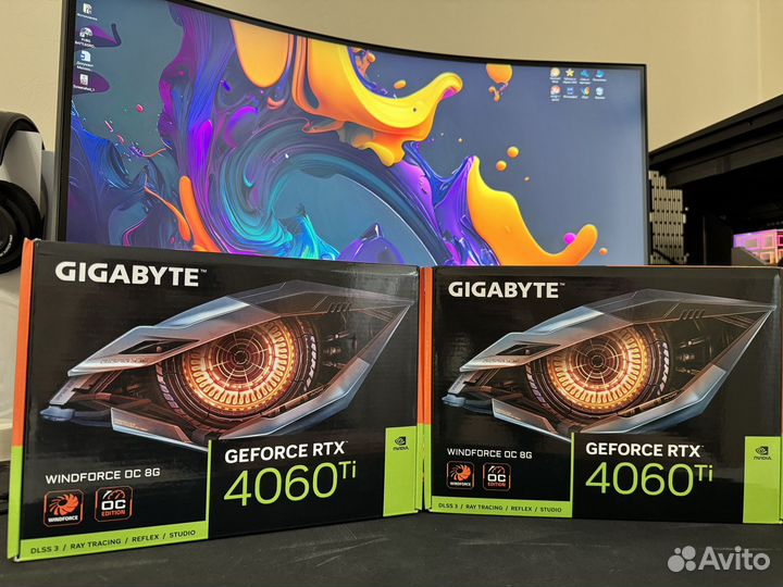 Видеокарта RTX 4060 TI 8G Новая Гарантия Ситилинк