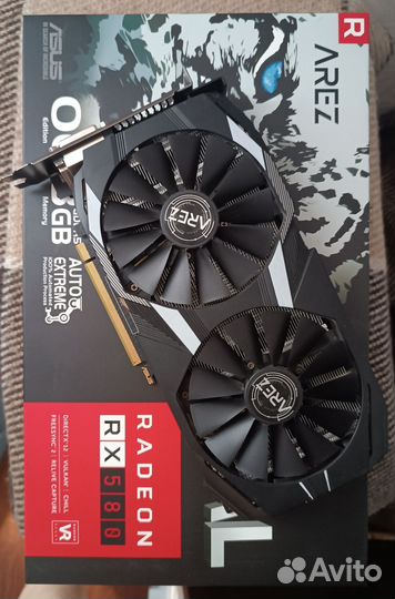 Asus arez-dual-RX580-8G