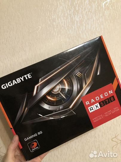 Видеокарта gigabyte Radeon RX 570 gaming 8G
