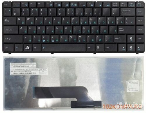 Клавиатура для ноутбука asus K40, P81, F82