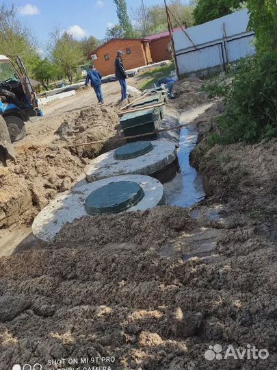 Септик Гринлос Аэро 5 - Монтаж за 1 день