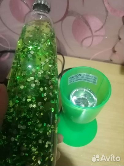 Декоративный светильник лава-лампа