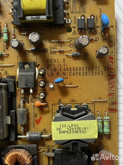 Бп PSU EAX64905701 (2.3) №86