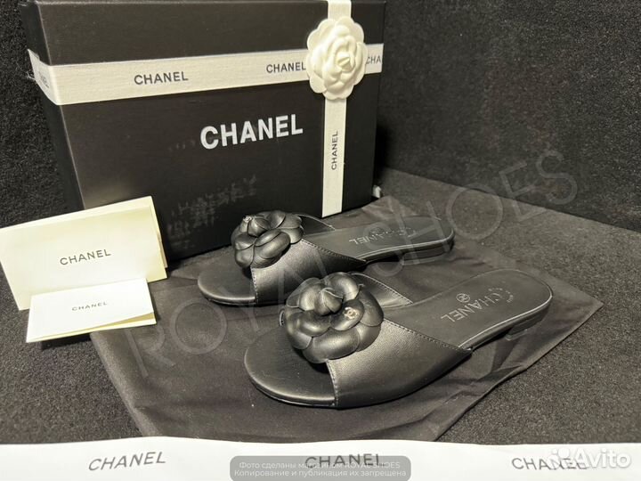 Шлепанцы женские Chanel