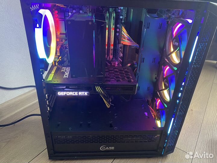 Игровой компьютер rtx 3050 + r7 2700x