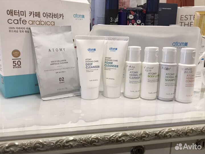 Атоми продукция