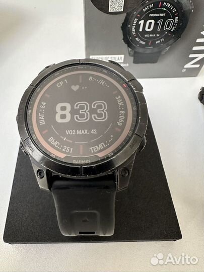 Garmin fenix 7 sapphire solar black titanium