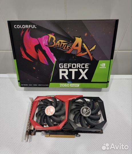 Geforce RTX 2060 super 8gb состояние новой