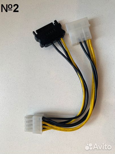 Переходник питания для видеокарты 8 pin