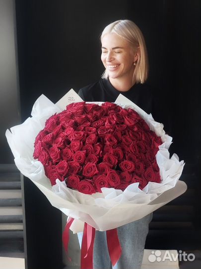 Букеты из 101 розы