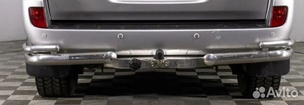 Защита бамперов Land Cruiser 200 трубы