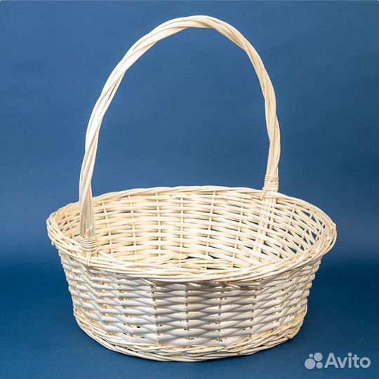 Корзина ивовая плетеная большая