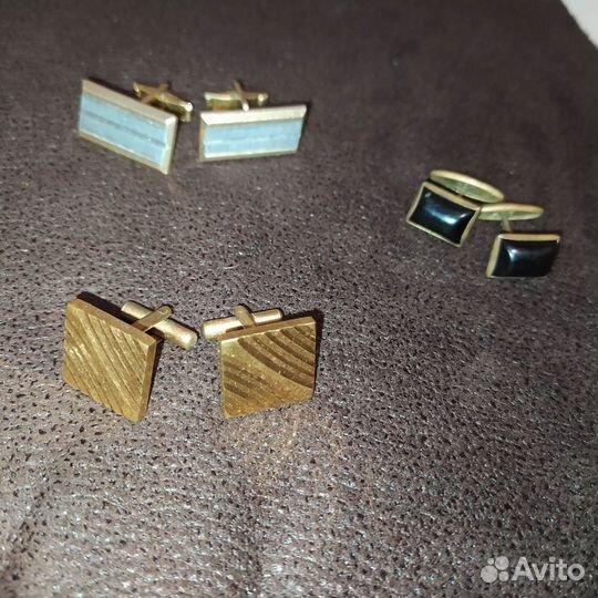 Запонки СССР винтаж