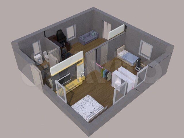 Дом 110 м² на участке 5 сот.