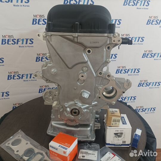 Новый двигатель 1.4л. G4fа Хендай Солярис 20014-20