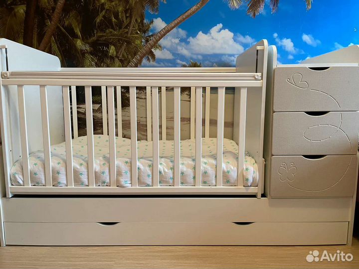 Детская кроватка трансформер