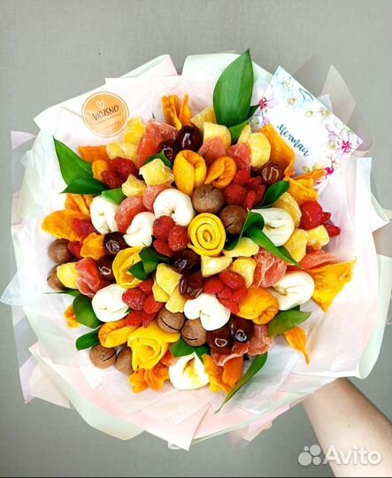 Съедобные букеты, подарок женщине