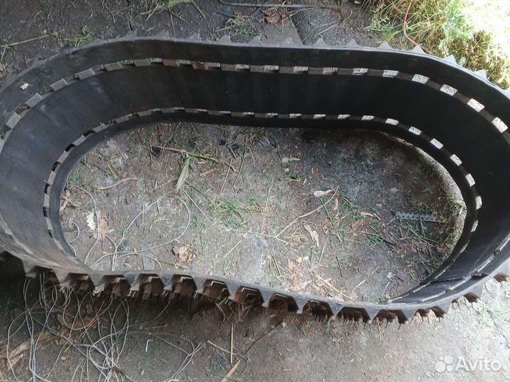 Штатная гусянка на динго т125